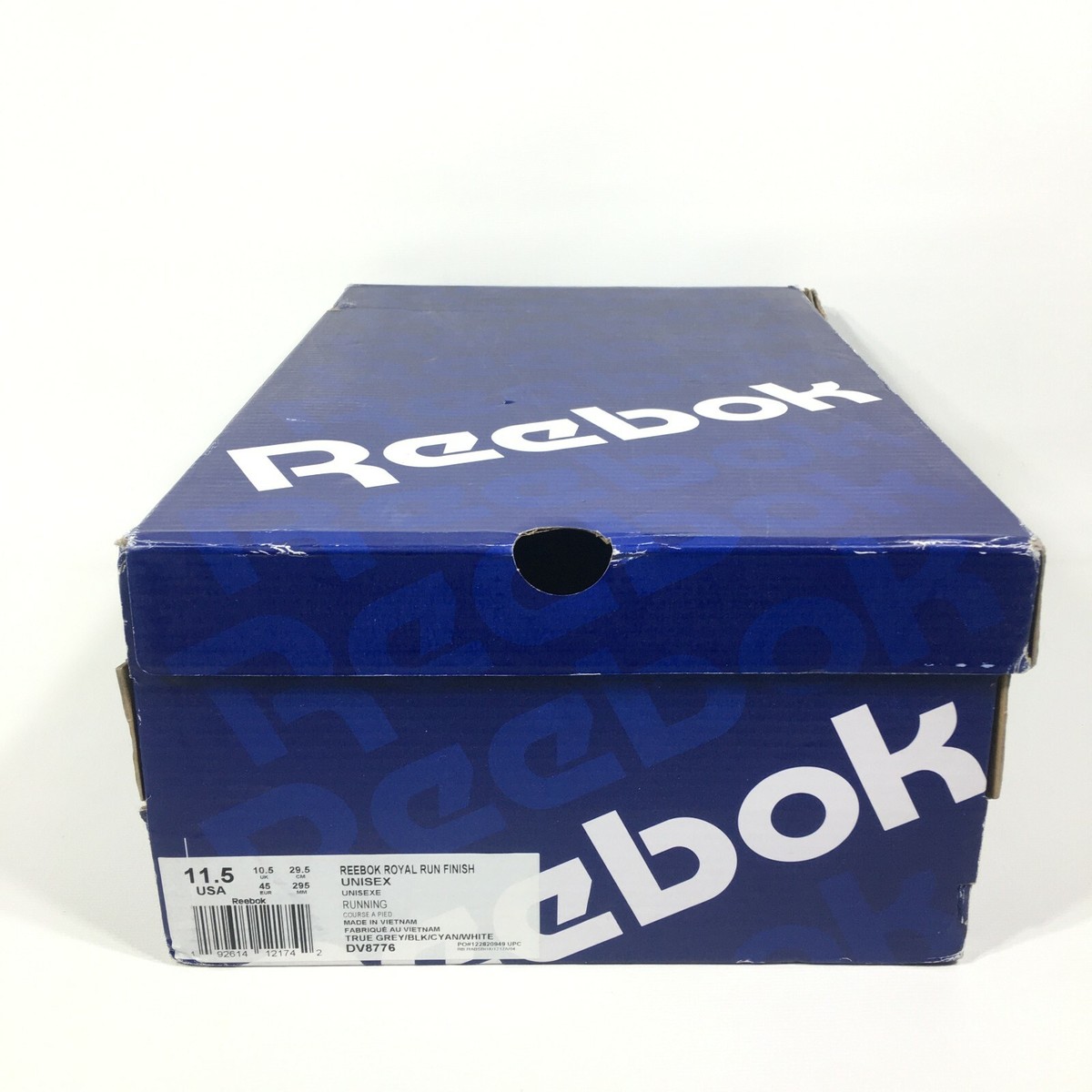 Reebok Royal Run Finish Running Sneakers Mens 11.5 Gray Black Multi Buy Reebok Royal Run Finish Shoe, True Grey/Black/Cyan/White  main image 4