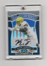 2022 Leaf  Kayvon Thibodeaux RC All-American Auto Blue  #d 20/20 Card # AA-KT1