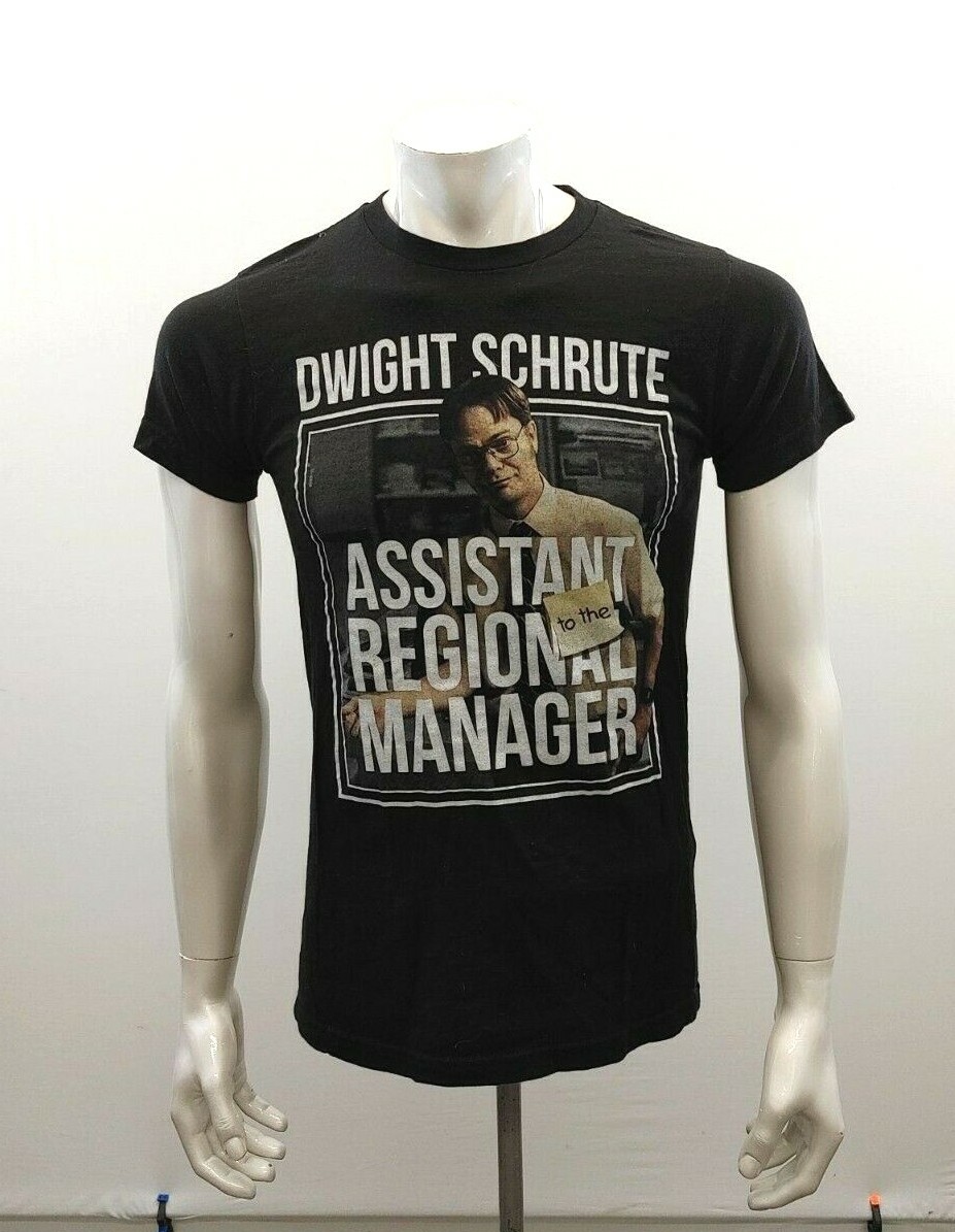 The Office TV Show Dwight Schrute Graphic T Shirt Men's Small