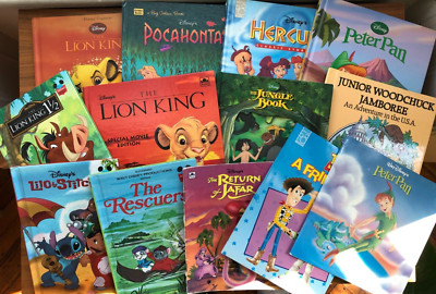 Lot of 12 Disney Children's Storybooks, Some Vintage- Lion King, Hercules + More