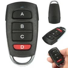 Universal 433mhz Wireless Electric Gate Garage Door Remote Control Key Fob Hand