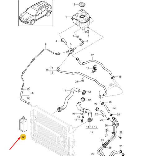 Porsche 00004330515 аналоги