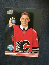 23-24 UD Extended Series Hockey Rookie Draft 744 Jakob Pelletier