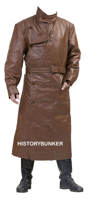 WW1 British RFC Royal Flying Corps leather coat- made to order - Main Image