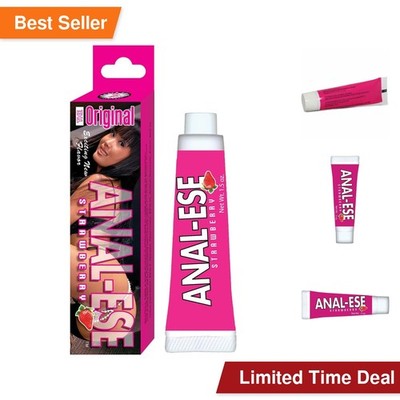 Nasstoys Anal-Ese Strawberry Gel, 1.5 Ounce