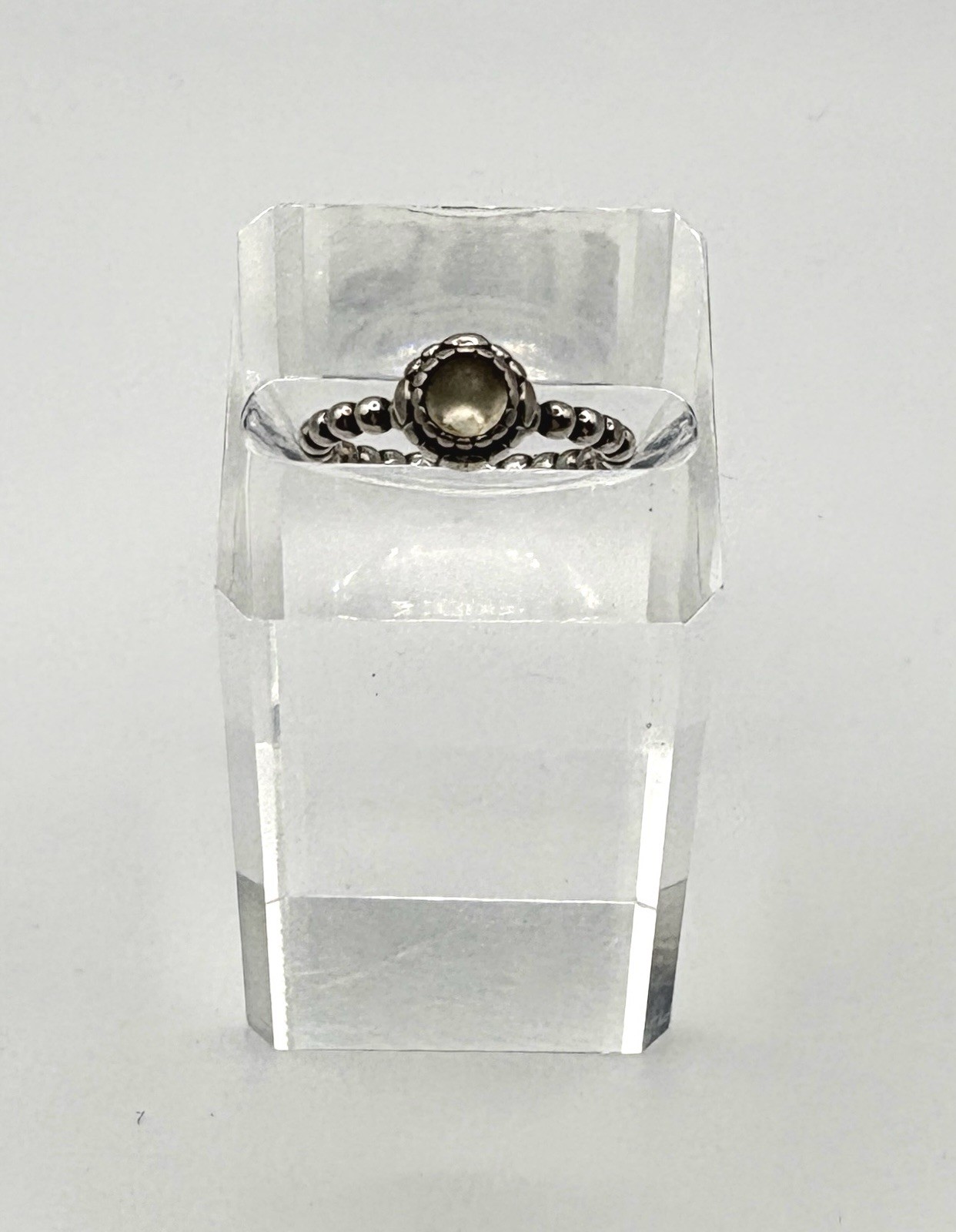 Pandora Bubble stacking Ring, Sterling silver 925… - image 4