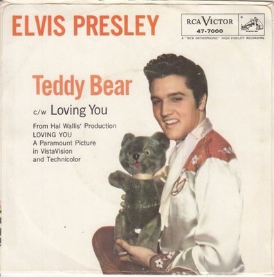 Elvis Presley - Teddy Bear / Loving You 7'' 45 w/PS (Indianapolis)