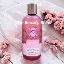 New Bath  Body Works Aromatherapy Rose And Vanilla Body Wash And Foam Bath