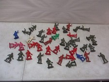 Lot of 1950's Plastic Soldiers and Astronauts