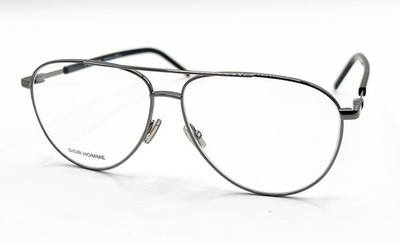 NEW DIOR HOMME DIORTECHNICITYO5 GUNMETAL AUTHENTIC EYEGLASSES 58-12