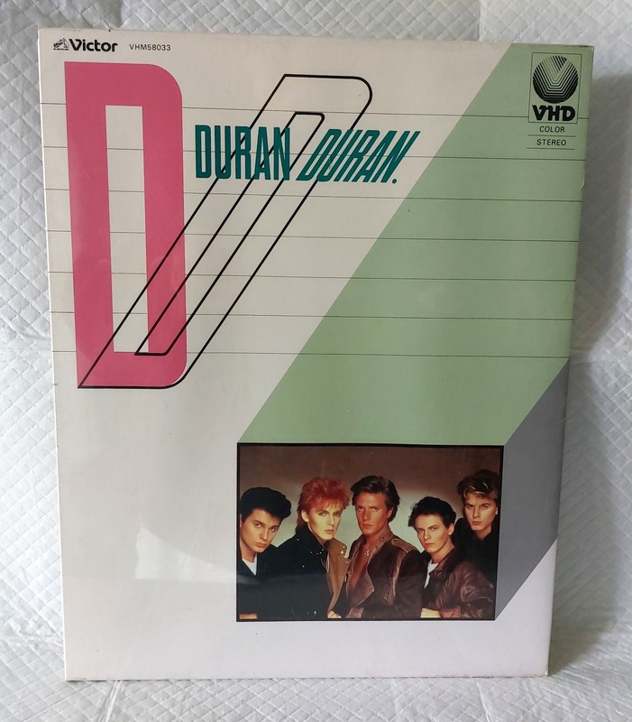 Duran Duran First Video Album SEALED Japan / Japanese VHD! (not LaserDisc / LD)