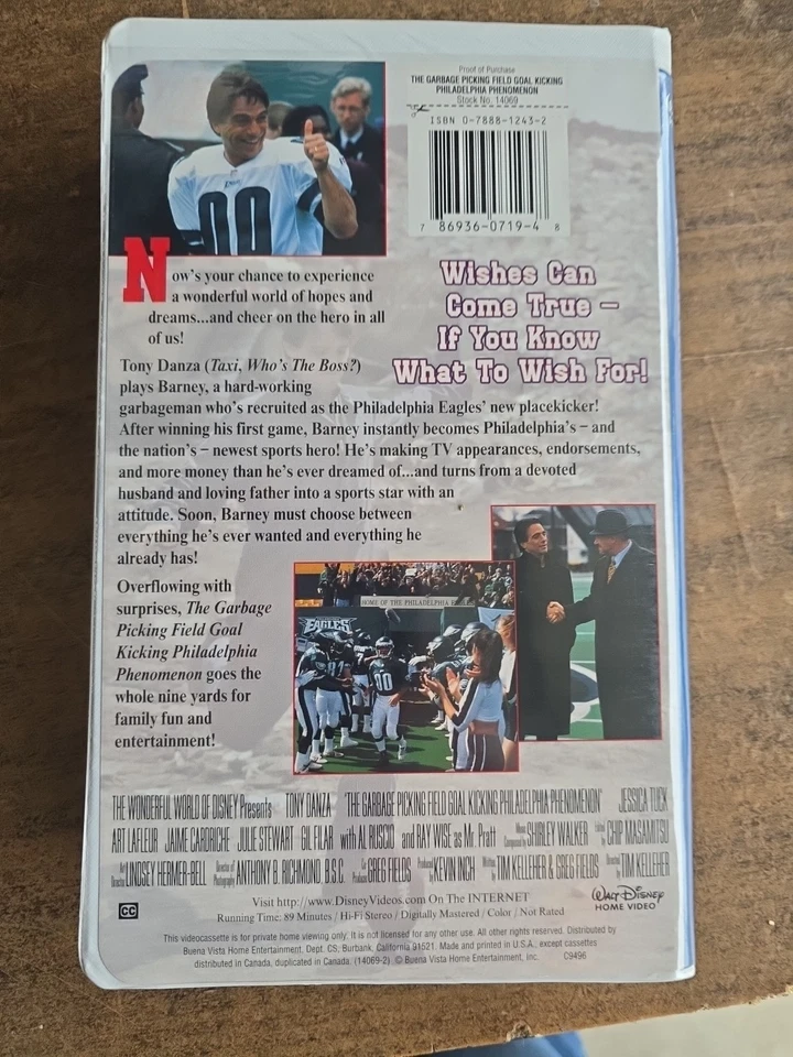 The Garbage Picking, Field Goal Kicking Philadelphia Phenomenon (VHS, 1998) - Image 2 of 2