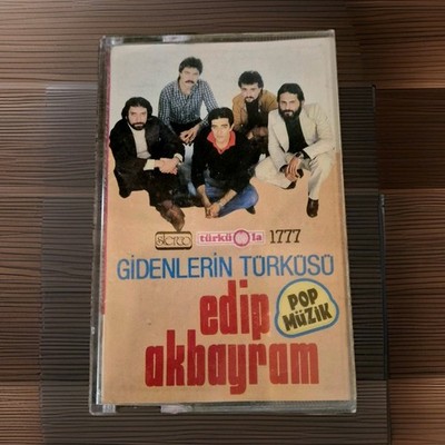 Musikkassette Edip Akbayram Gidenlerin Türküsü Pop Muzik Türkola GEMA Stereo