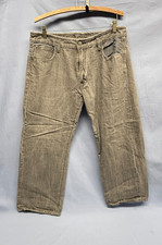 Levi's 569 Jeans Mens 36x26 Gray Denim Special Pocket- Black Label Straight Leg