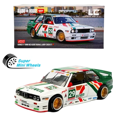 Kaido House x Mini GT 1:64 BMW M3 Kaido Works Larry Chen V1 – USA Exclusive #217 - Image 1 of 4