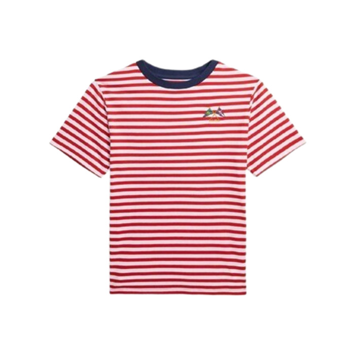 Polo Ralph Lauren Child Stripe Short Sleeve T-Shirt Red