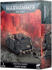 Games Workshop Warhammer 40k Chaos Space Marines Rhino NIB