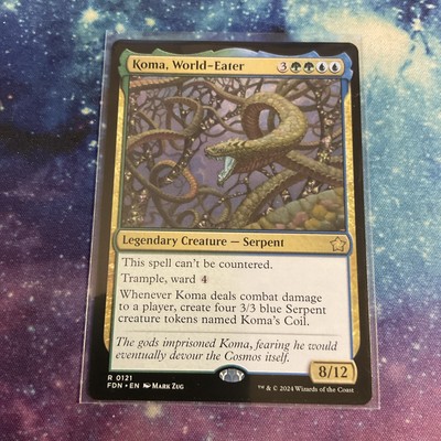 Koma, World-Eater (REGULAR) x1 - MTG Foundations FDN #121