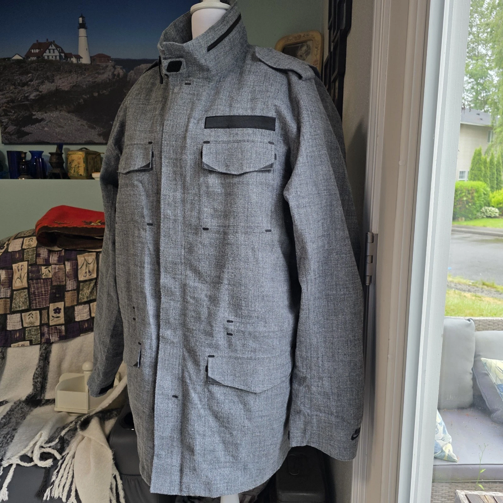 Nike Sportswear M65 Military 3XLT Tech Pack Storm Fit Jacket Vintage Grey Y2K
Opens in a new window