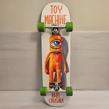 Toy Machine Axel Crusher Skateboard Complete Independent Trucks Powell Wheels