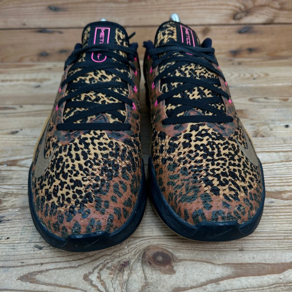 Nike Trainers Womens Size UK 8 Metcon 6 Black Leopard Print Crossfit Gym Hyrox - Image 4 of 4
