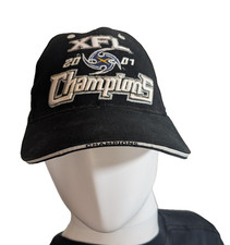 Vintage 2001 XFL Champions Hat Los Angeles Xtreme Million Dollar Game Drew...