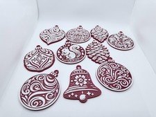 Christmas Bauble set of 10