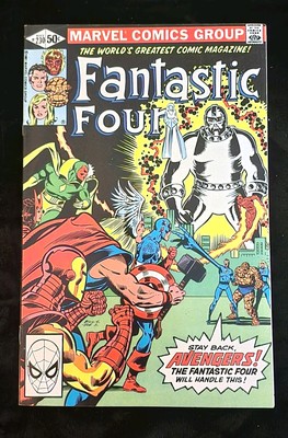 Fantastic Four #230 Marvel  1981 Direct Edition Fire Frost & Ebon Seeker