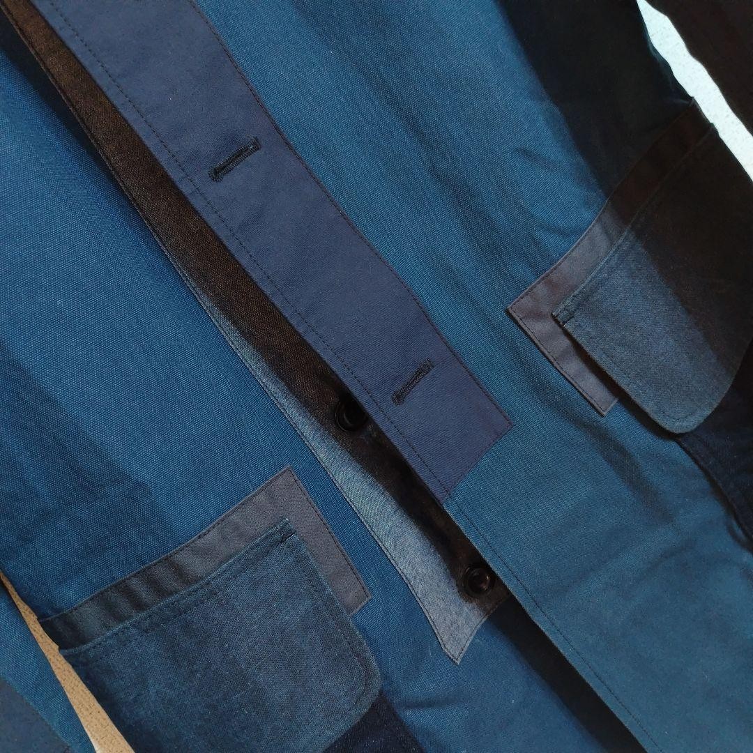 Junya Watanabe Man Patchwork Coat Comme Des Garco… - image 9