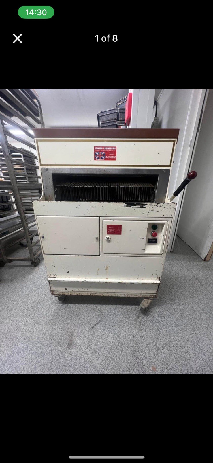 Commercial Bread Slicer Downs on Engineering