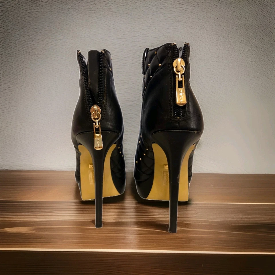 Bebe Jena стеганые острые ботинки размер W7 - Изображение 3 из 4