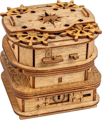Cluebox - Davy Jones' Locker - Level 9 iDventure Escape Room in a Box Puzzle NEW