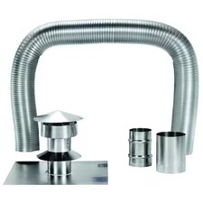 Westaflex 9504 Chimney Liner Kit, 4 Dia., 25 ...