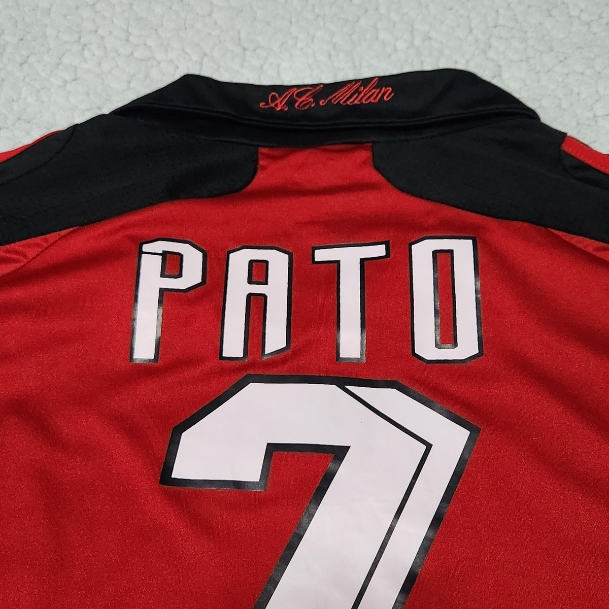 Alexander Pato #7 AC Milan Adidas 2006/2007 Home Soccer