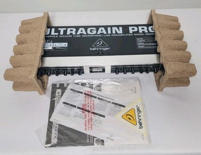 Behringer Ultragain Pro MIC2200 High-Precision Tube Mic/Line Preamplifier