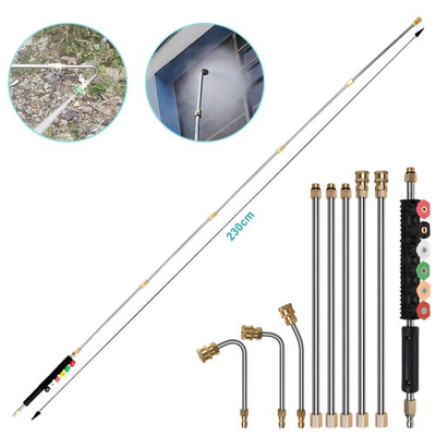 #ad 97 inch Pressure Washer Extension Wand Replaceable Upgraded Power Washer Lance $33.00