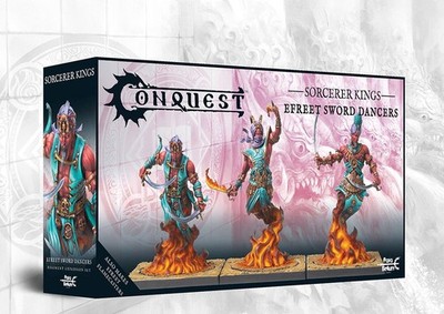 Conquest Sorcerer Kings Efreet Sword Dancers Dual Kit Para Bellum PBSK302