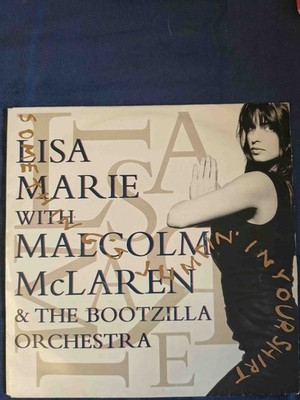 Lisa Marie With Malcolm McLaren    Something´s jumpin´ in your shirt- S/7''  - ex