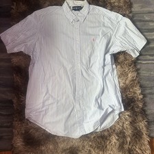 Polo Ralph Lauren Dress Shirt Button Down Pink Polo