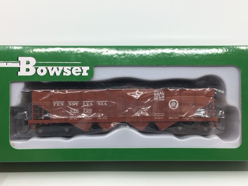 Coche tolva de 4 bahías HO Bowser 43032 Pennsylvania Coal Goes To War H21a PRR #256709 | Condition: Used