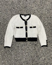 Chanel Knit Sweater Jacket Cardigan