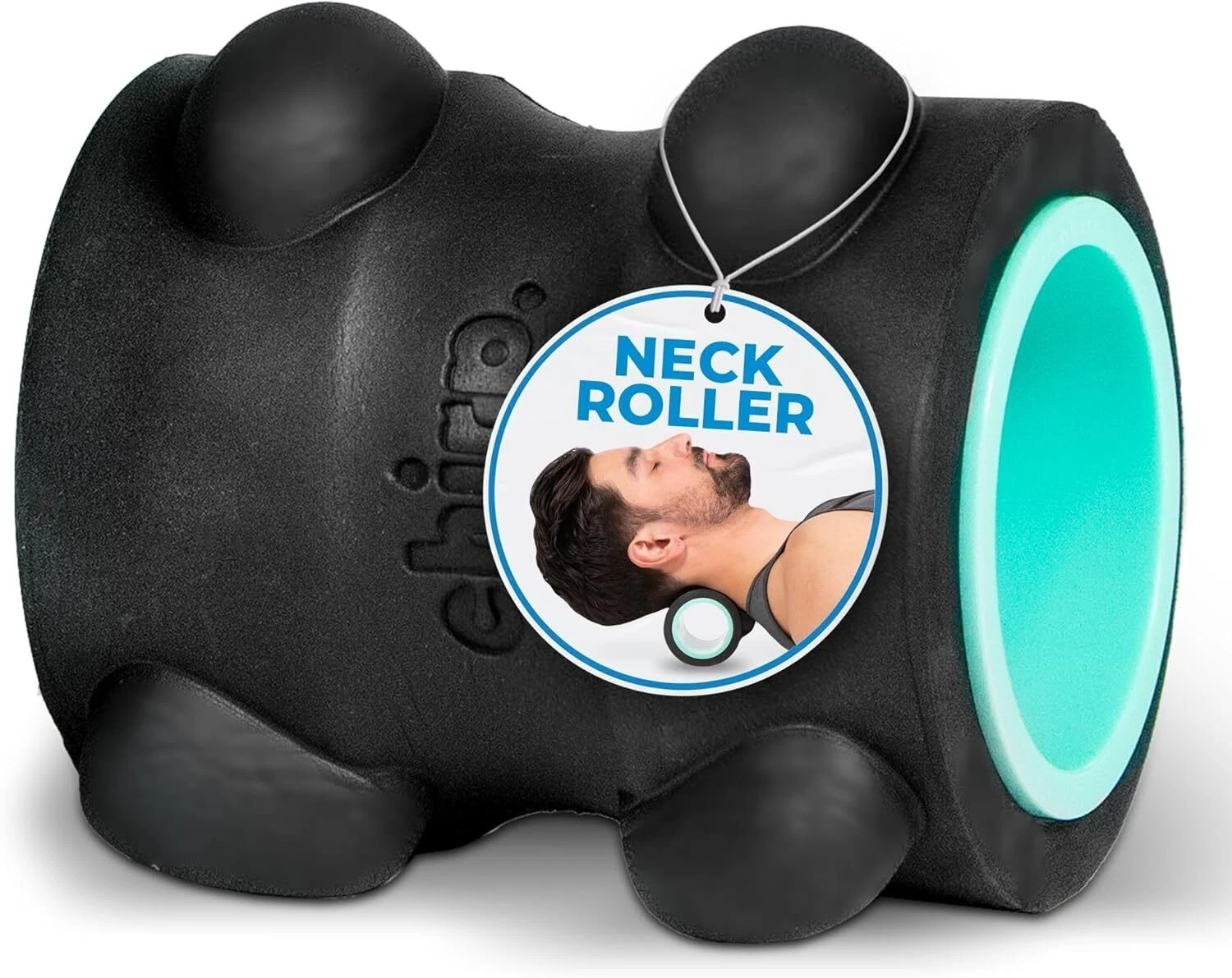4" Foam Roller for Neck & Headache Relief Physical Therapy and Relaxation
