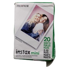 Fujifilm Instax Mini Instant Film Twin Pack 20 Sheets Exp 2027-11 White Border