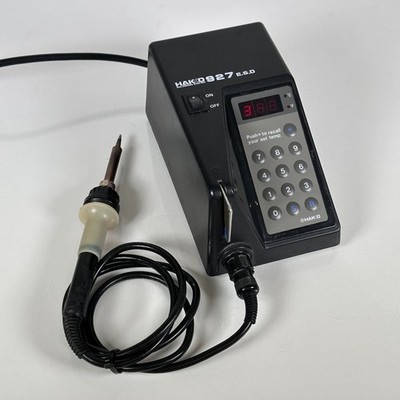 Hakko 927 ESD Soldering Station Unit w/ Extras