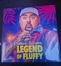 Gabriel Iglesias Legend of Fluffy Vinyl LP Comedy Netflix Autographed 12