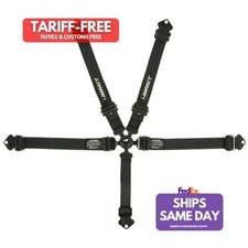 Impact 57349226, Kit Black 5-Pt Harness 2In Camlock Integral Lap Adjuster Perfor