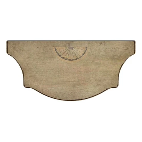 Butler Chester Antique Beige Demilune Console Table - Picture 6 of 7