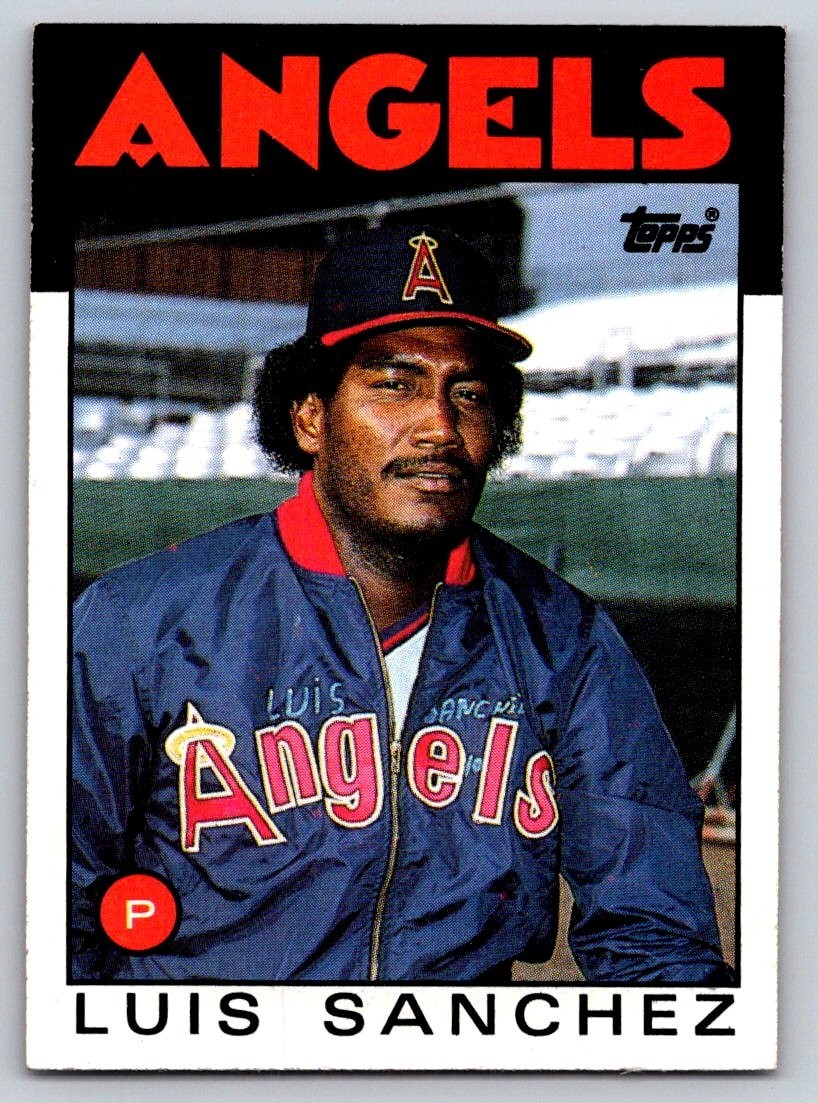 1986 Topps - Luis Sanchez #124