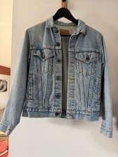 Vintage Levi’s Denim Trucker Jacket 70706-0214 | Made in USA | Light Wash