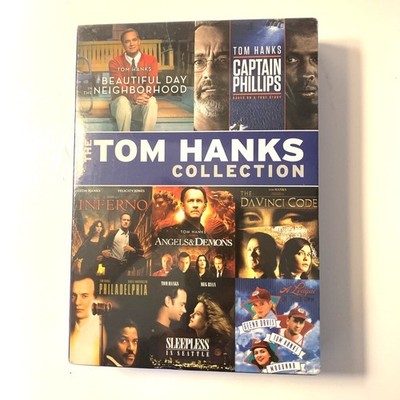 Tom Hanks Collection (DVD, 2020) Boxed Set 8 Full Length Movies NIB Sealed